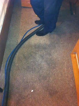 bedroom carpet cleaning before