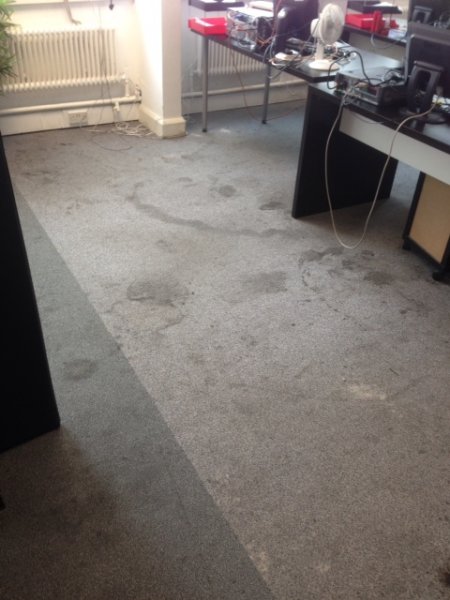 Office Carpet Cleaning 1 Before 2