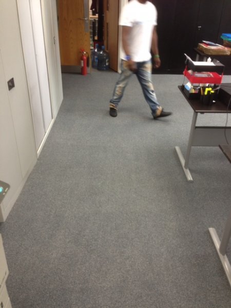 Office Carpet Cleaning 1 After 4